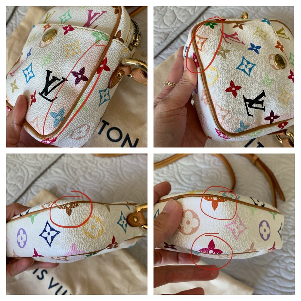 Louis Vuitton Rift bag Multicolor Blanc - Picture 5 of 7